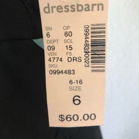 NWT Collection Dressbarn Size 6 - very flattering! - Picture 4 of 4